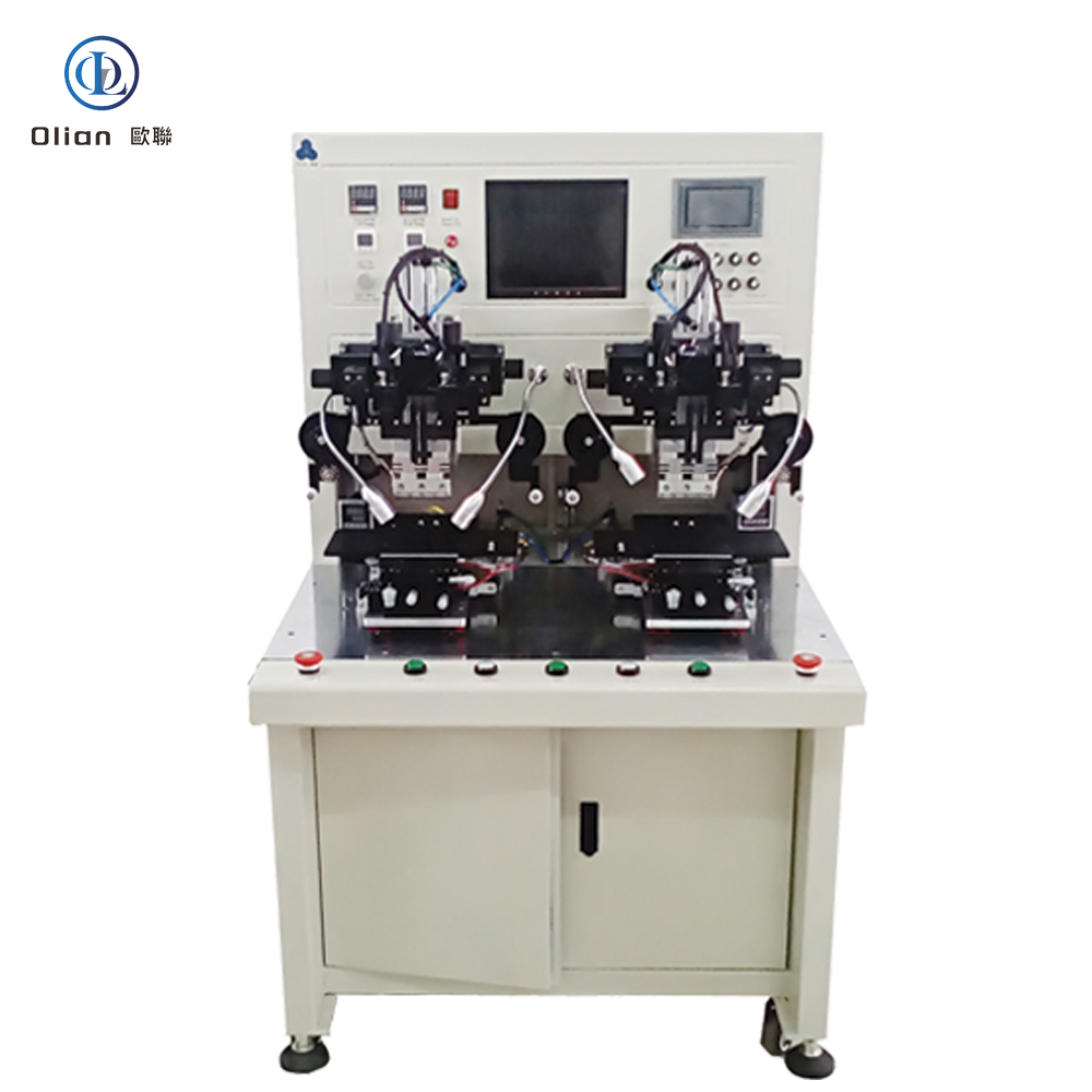 OL-F006 – 7-Inch Dual-Station Manual FOG Bonding Machine