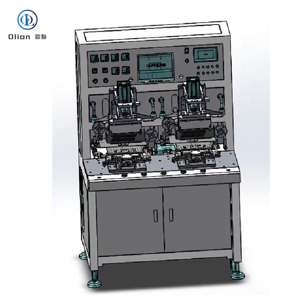 OL-F0715 – 7-Inch Dual-Station Manual FOG Bonding Machine