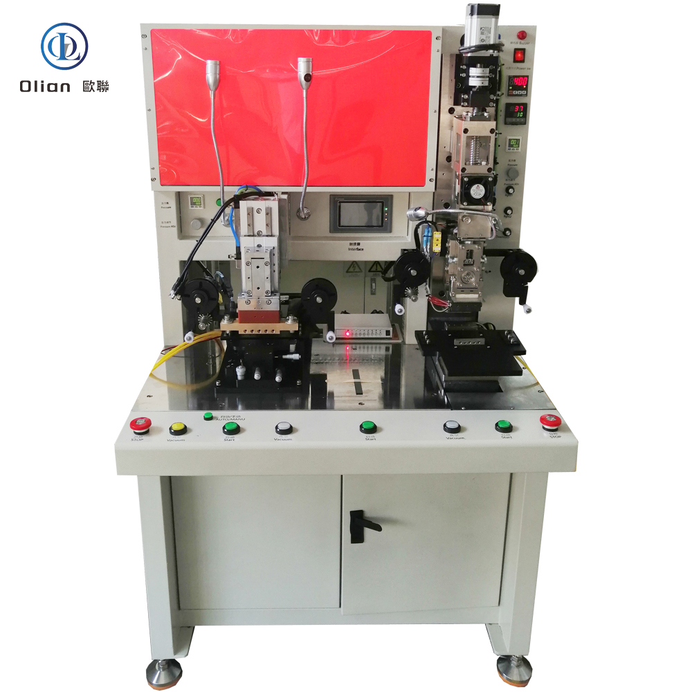 OL-FC005 – 7-Inch Dual-Station Pre-Bond Main Bond Integrated COF FOG Machine