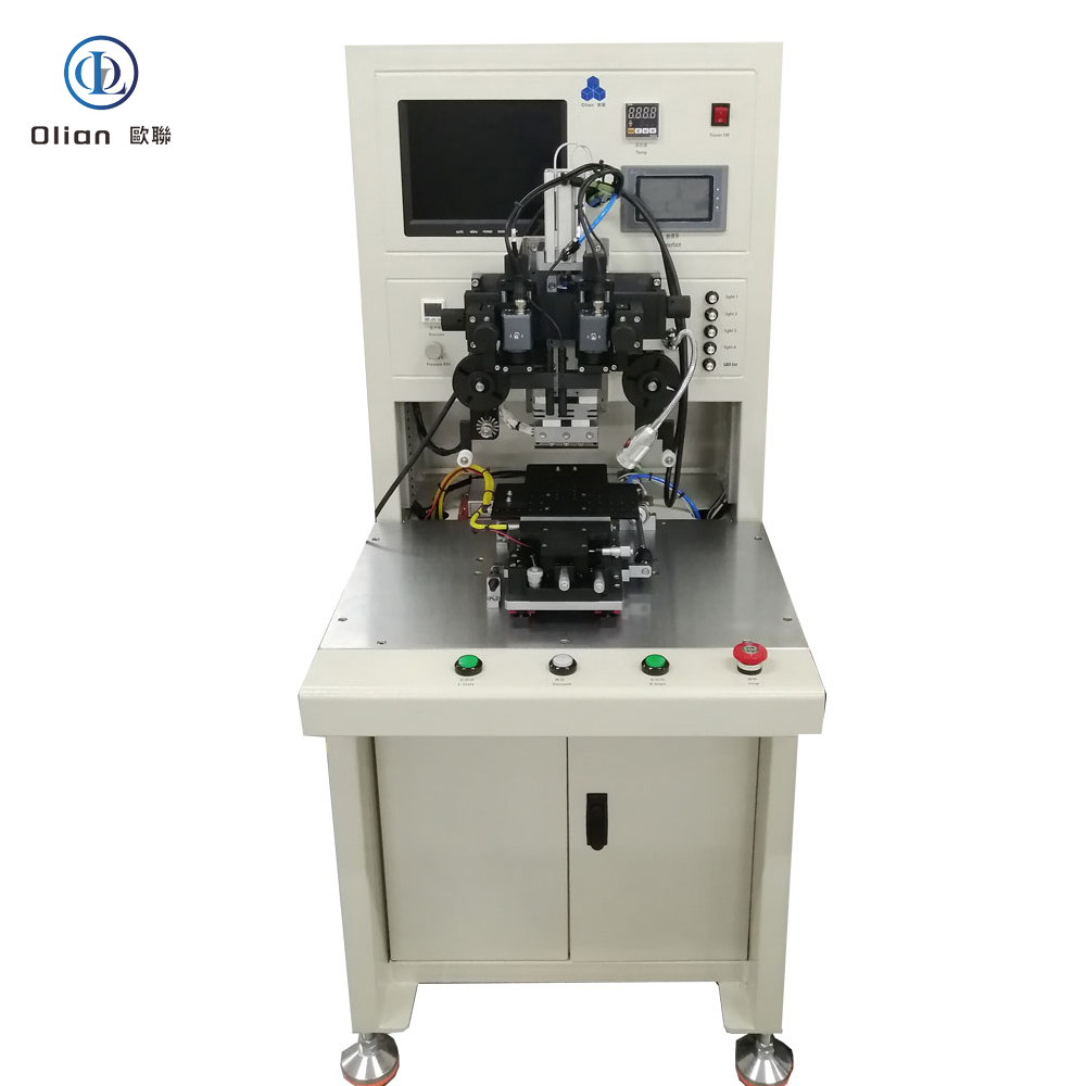 OL-FD006 – 7-Inch Single-Station Manual FOG Bonding Machine with Dual-Lens up and down Alignment