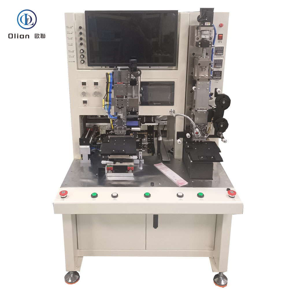 OL-CBS003 7-Inch Dual-Station Manual Pre-Bonding and Main Bonding Machine