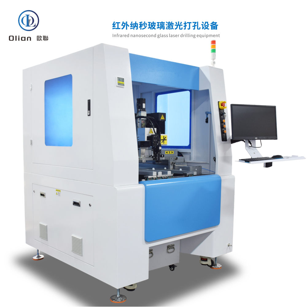 Infrared Nanosecond Glass Laser Drilling Machine