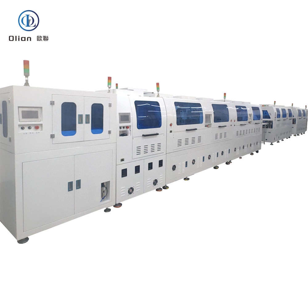 3.5s 1-7 inch full automatic cof bonding production line