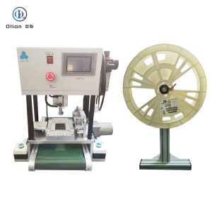 Semi-Automatic Offline COF Punching Machine, COF Punching Machine, Semi-Automatic Punching Machine, LCD COF Cutter, COF Die Cutting, OL-COF-03A, Precision Punching Machine, Display Manufacturing, Electronics Assembly, COF Processing, Olian Automatic